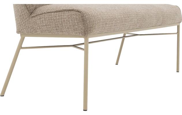 Goossens eetkamerbank rory beige stof - 8253046-goossens-rory-eetkamerstoel-stof-beige-07