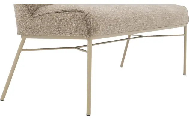 Goossens eetkamerbank rory beige stof - 8253046-goossens-rory-eetkamerstoel-stof-beige-07