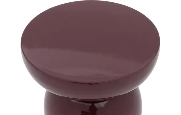 Goossens bijzettafel maroon bruin metaal - 8253050-goossens-maroon-kleinmeubel-metaal-13