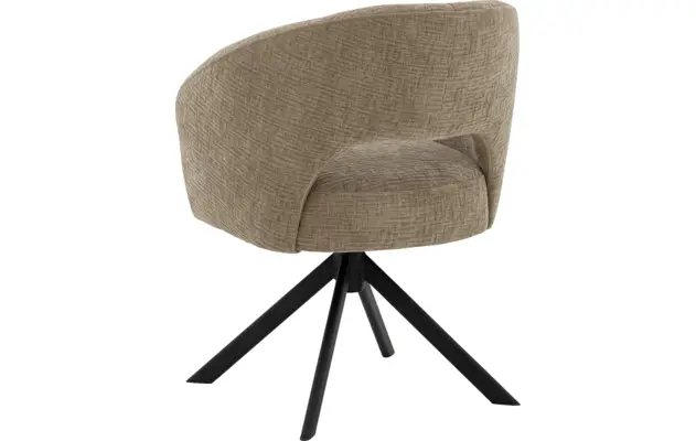 Goossens excellent eetkamerstoel ilse beige stof - 8253052-goossens-excellent-ilse-eetkamerstoel-stof-bruin-02