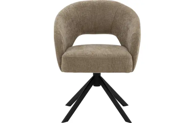 Goossens excellent eetkamerstoel ilse beige stof - 8253052-goossens-excellent-ilse-eetkamerstoel-stof-bruin-04