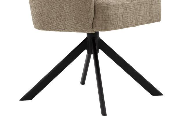Goossens excellent eetkamerstoel ilse beige stof - 8253052-goossens-excellent-ilse-eetkamerstoel-stof-bruin-06
