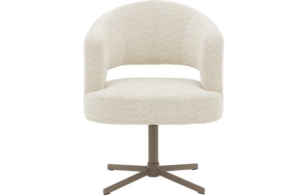 Goossens excellent eetkamerstoel roma wit stof - 8253053-goossens-excellent-roma-eetkamerstoel-stof-wit-04