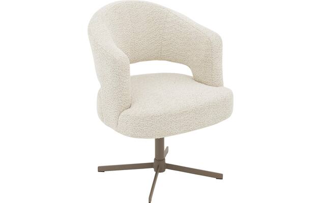 Goossens excellent eetkamerstoel roma wit stof - 8253053-goossens-excellent-roma-eetkamerstoel-stof-wit-06