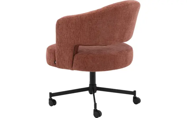 Goossens excellent eetkamerstoel roma rood stof - 8253055-goossens-excellent-roma-eetkamerstoel-stof-rood-02
