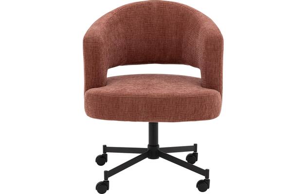 Goossens excellent eetkamerstoel roma rood stof - 8253055-goossens-excellent-roma-eetkamerstoel-stof-rood-04