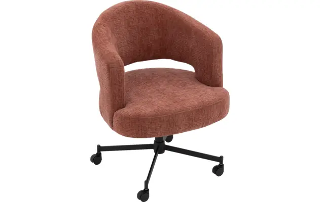 Goossens excellent eetkamerstoel roma rood stof - 8253055-goossens-excellent-roma-eetkamerstoel-stof-rood-05