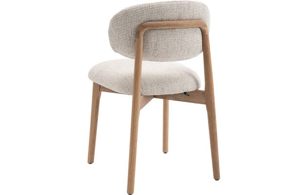 Goossens eetkamerstoel bessy beige stof - 8253056-goossens-bessy-eetkamerstoel-stof-beige-02