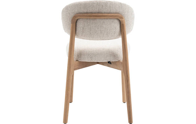 Goossens eetkamerstoel bessy beige stof - 8253056-goossens-bessy-eetkamerstoel-stof-beige-06