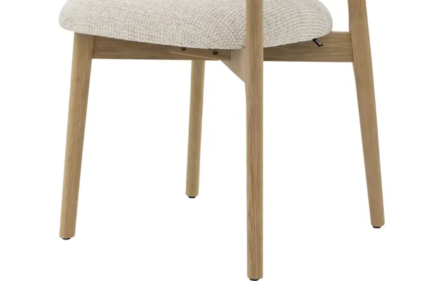 Goossens eetkamerstoel bessy beige stof - 8253056-goossens-bessy-eetkamerstoel-stof-beige-23