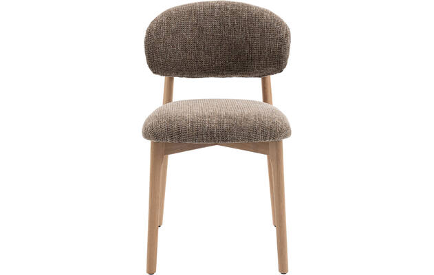 Goossens eetkamerstoel bessy bruin stof - 8253058-goossens-bessy-eetkamerstoel-stof-bruin-04