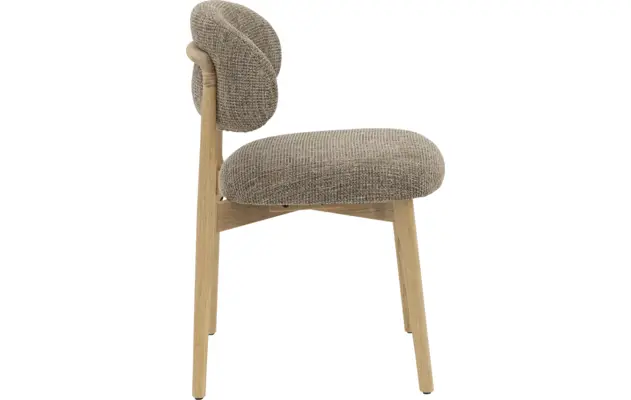 Goossens eetkamerstoel bessy bruin stof - 8253058-goossens-bessy-eetkamerstoel-stof-bruin-18