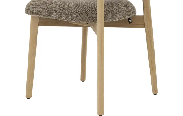 Goossens eetkamerstoel bessy bruin stof - 8253058-goossens-bessy-eetkamerstoel-stof-bruin-23