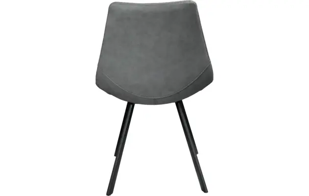 Goossens eetkamerstoel point grijs kunstleer - 8253062-goossens-point-eetkamerstoel-kunstleer-grijs-05