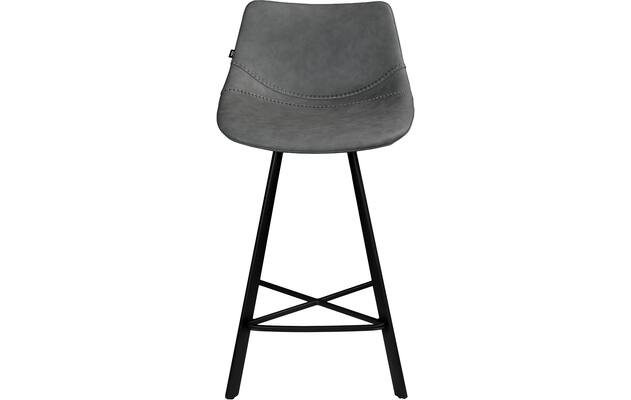 Goossens counterstoel point grijs kunstleer - 8253064-goossens-point-barstoel-kunstleer-02