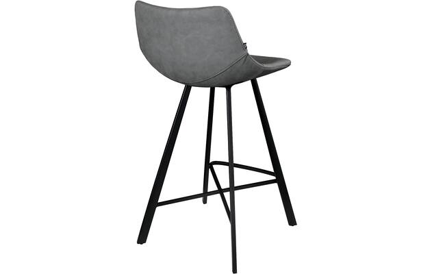 Goossens counterstoel point grijs kunstleer - 8253064-goossens-point-barstoel-kunstleer-03