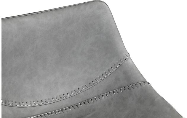 Goossens counterstoel point grijs kunstleer - 8253064-goossens-point-barstoel-kunstleer-06