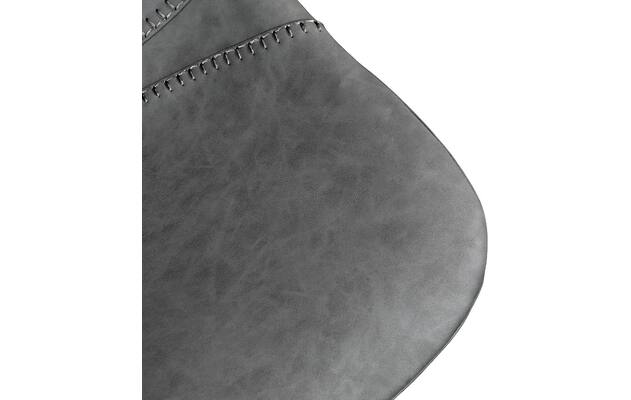 Goossens counterstoel point grijs kunstleer - 8253064-goossens-point-barstoel-kunstleer-07