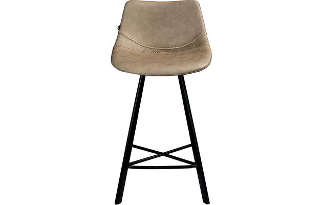 Goossens counterstoel point bruin kunstleer - 8253065-goossens-point-barstoel-kunstleer-02