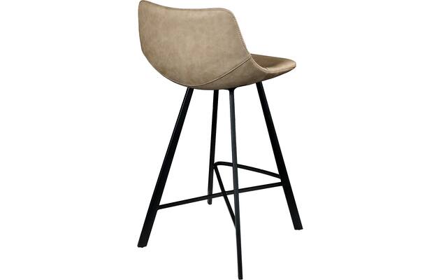 Goossens counterstoel point bruin kunstleer - 8253065-goossens-point-barstoel-kunstleer-03