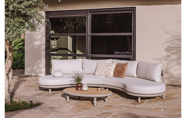 Goossens loungeset catch of the day beige buitenstof - 8253072-goossens-catch-of-the-day-loungesets-buitenstof-01