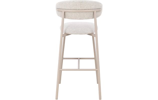 Goossens basic barstoel siem beige stof - 8260004-goossens-basic-siem-barstoel-stof-04