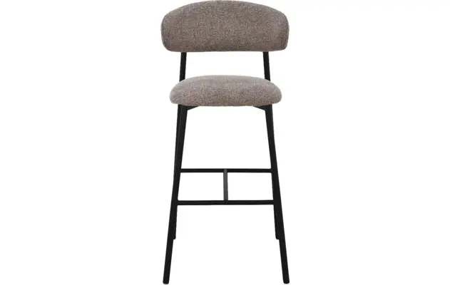 Goossens basic barstoel siem bruin stof - 8260006-goossens-basic-siem-barstoel-stof-03