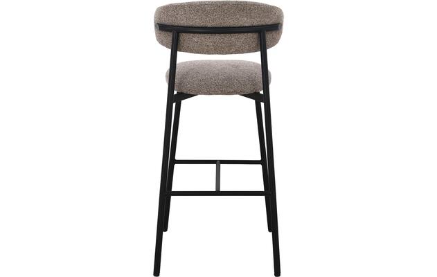 Goossens basic barstoel siem bruin stof - 8260006-goossens-basic-siem-barstoel-stof-04