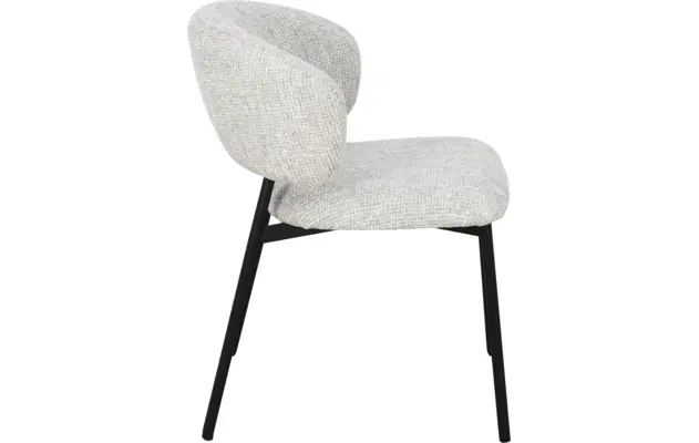 Goossens basic eetkamerstoel sanne grijs stof - 8260015-goossens-basic-sanne-eetkamerstoel-stof-grijs-06
