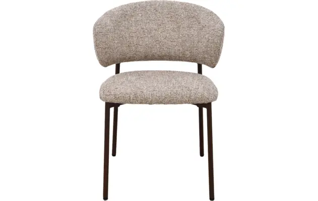 Goossens basic eetkamerstoel sanne beige stof - 8260017-goossens-basic-sanne-eetkamerstoel-stof-beige-04