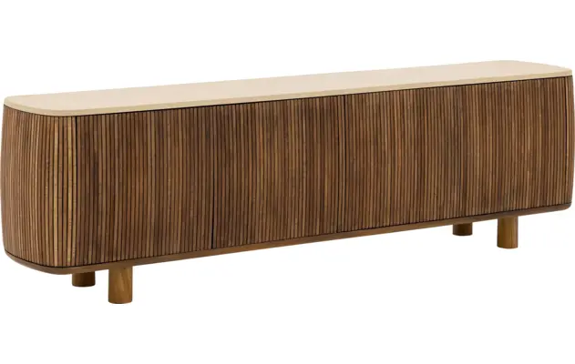Goossens tv meubel nova beige mortex - 8260019-goossens-nova-tv-meubel-mortex-beige-13