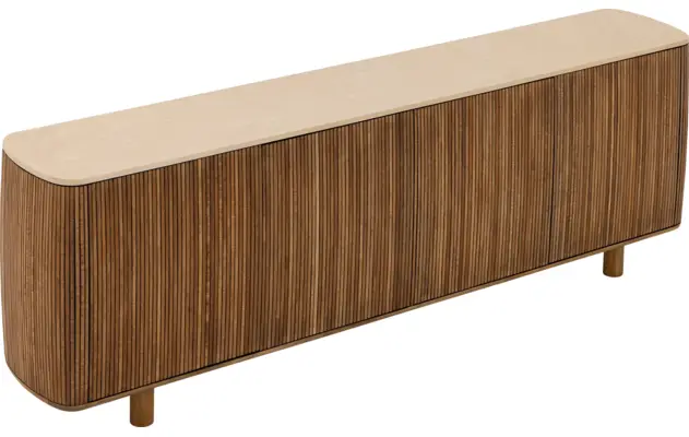 Goossens dressoir nova beige mortex - 8260021-goossens-nova-dressoir-mortex-05