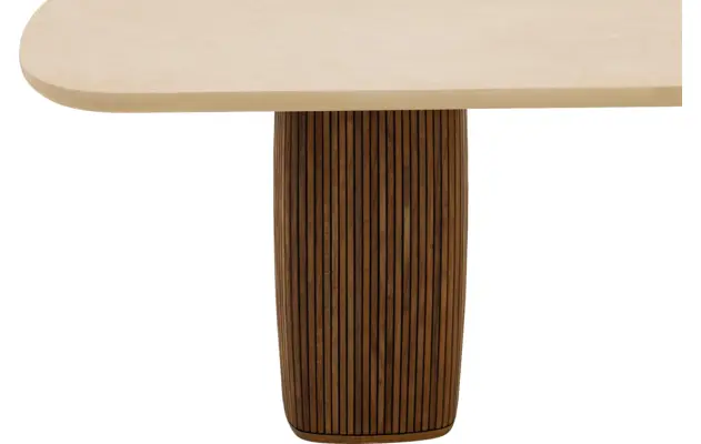 Goossens eettafel nova beige mortex - 8260026-goossens-nova-eettafel-mortex-beige-15