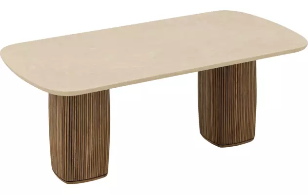 Goossens eettafel nova beige mortex - 8260028-goossens-nova-eettafel-mortex-beige-03