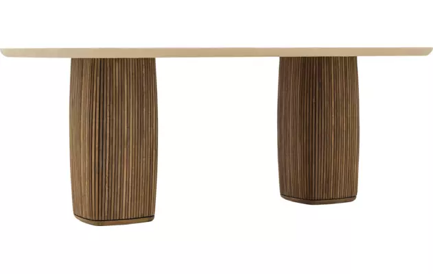 Goossens eettafel nova beige mortex - 8260028-goossens-nova-eettafel-mortex-beige-04