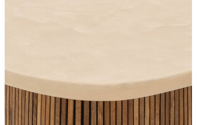 Goossens eettafel nova beige mortex - 8260028-goossens-nova-eettafel-mortex-beige-06
