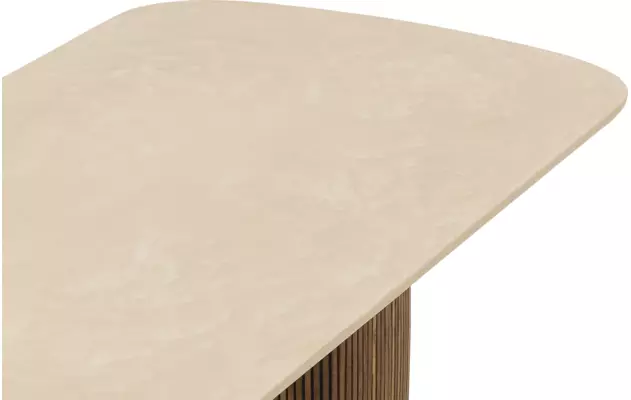 Goossens eettafel nova beige mortex - 8260028-goossens-nova-eettafel-mortex-beige-08