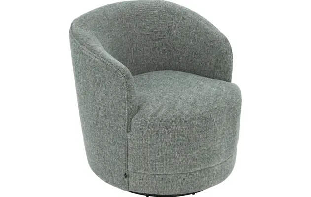 Goossens draaifauteuil milk groen stof - 8260029-goossens-milk-fauteuil-stof-05