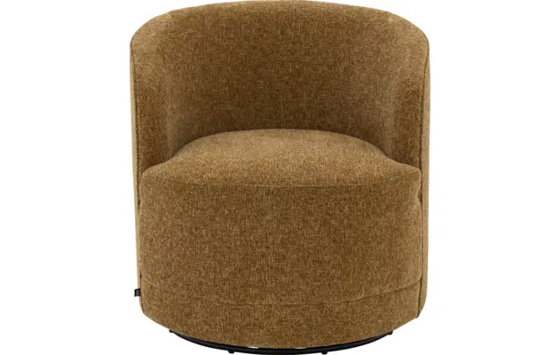 Goossens draaifauteuil milk bruin stof - 8260030-goossens-milk-fauteuil-stof-03