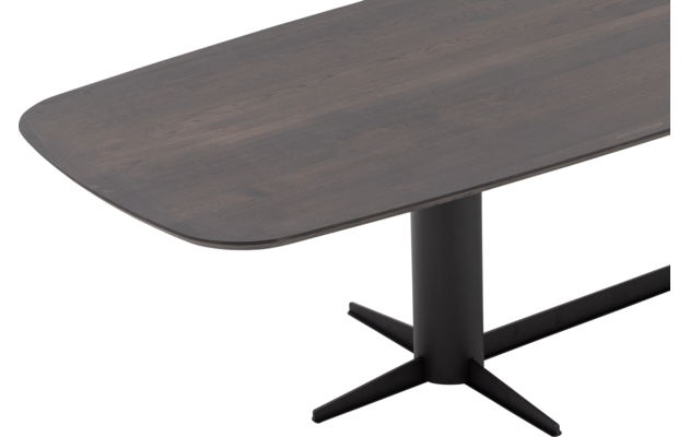 Goossens eettafel levi bruin eiken - 8260032-goossens-levi-eettafel-eiken-bruin-05