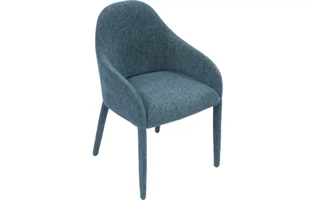 Goossens eetkamerstoel loes blauw stof - 8260044-goossens-loes-eetkamerstoel-stof-blauw-05