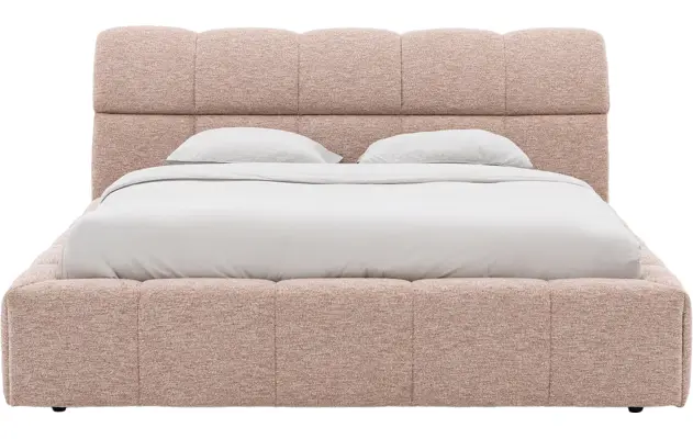 Goossens bedframe napoli roze stof - 8260074-goossens-napoli-storage-bedframe-stof-04