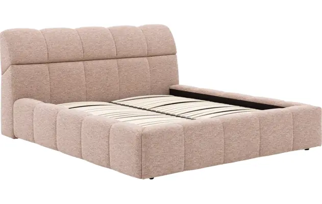 Goossens bedframe napoli storage roze stof - 8260074-goossens-napoli-storage-bedframe-stof-08