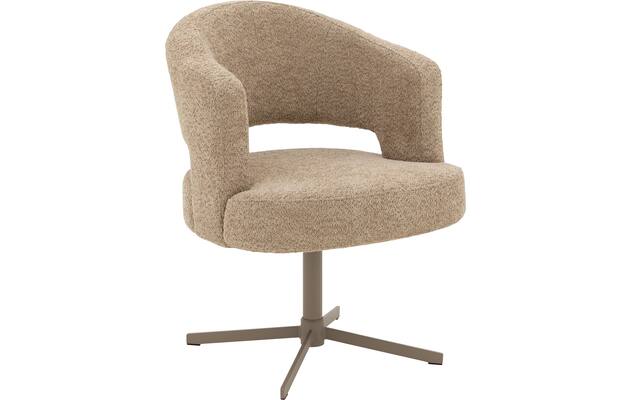 Goossens excellent eetkamerstoel roma bruin stof - 8260075-goossens-excellent-roma-eetkamerstoel-stof-bruin-10