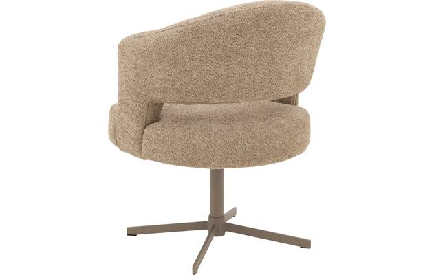 Goossens excellent eetkamerstoel roma bruin stof - 8260075-goossens-excellent-roma-eetkamerstoel-stof-bruin-11