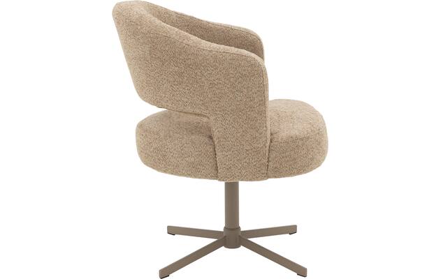 Goossens excellent eetkamerstoel roma bruin stof - 8260075-goossens-excellent-roma-eetkamerstoel-stof-bruin-12