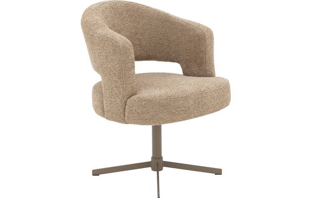Goossens excellent eetkamerstoel roma bruin stof - 8260075-goossens-excellent-roma-eetkamerstoel-stof-bruin-15
