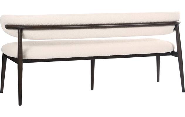 Goossens eetkamerbank diede beige stof - 8260076-goossens-diede-eetkamerstoel-stof-beige-16