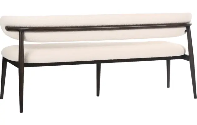 Goossens eetkamerbank diede beige stof - 8260076-goossens-diede-eetkamerstoel-stof-beige-16
