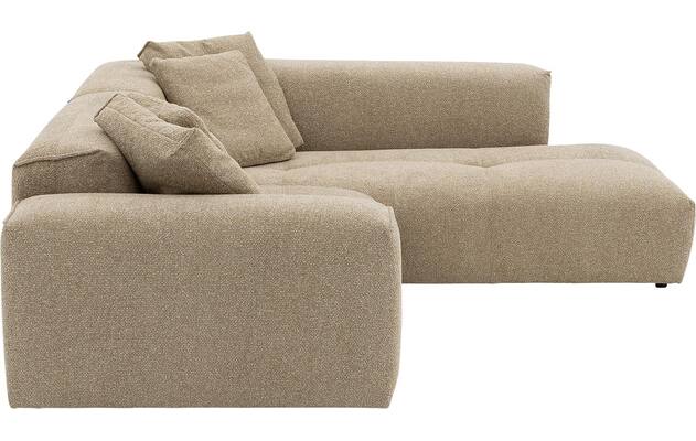 Goossens hoekbank lago bruin stof - 8260079-goossens-lago-bank-stof-bruin-04